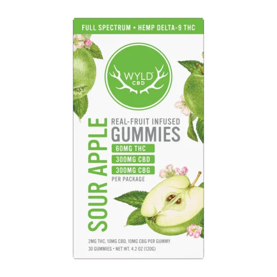 Low-Dose Sour Apple CBD:CBG:THC | Active