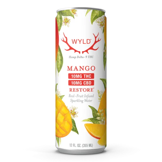 Mango THC:CBD Sparkling Water | Restore