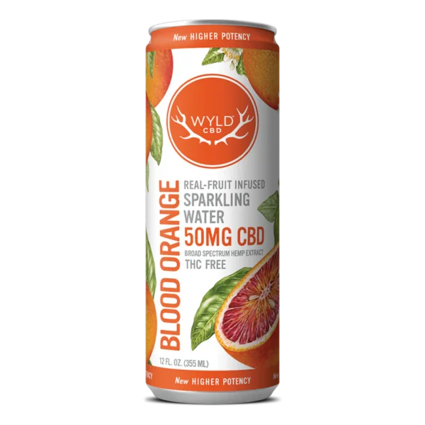 Blood Orange CBD Sparkling Water | CBD-Only