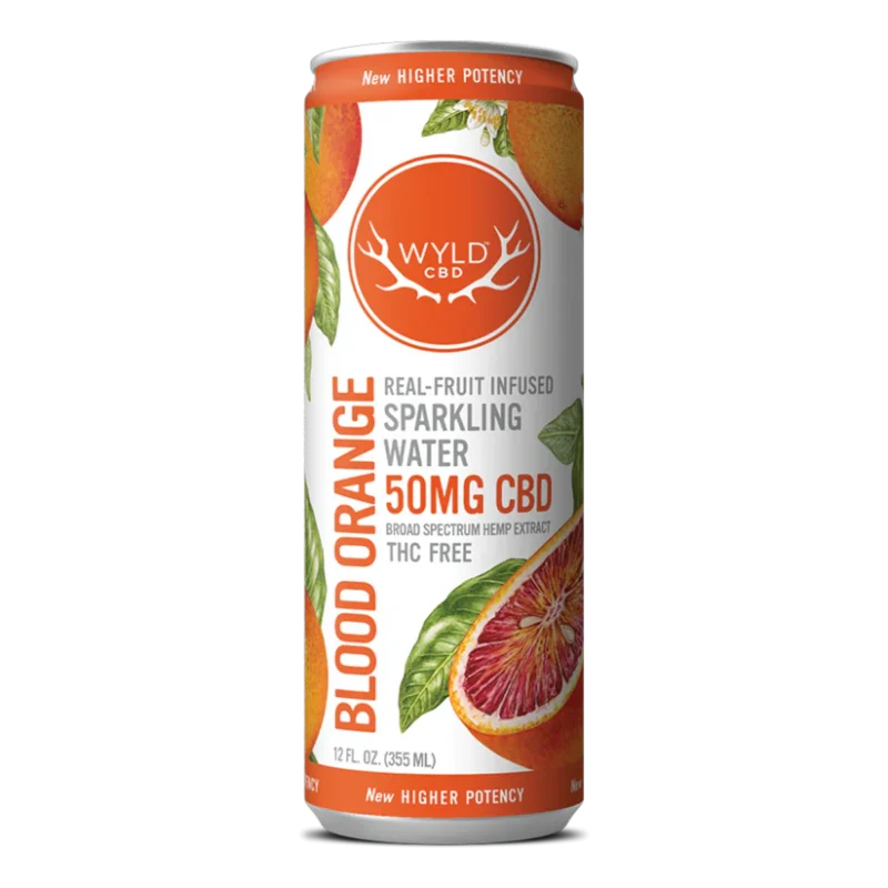 Blood Orange CBD Sparkling Water | CBD-Only
