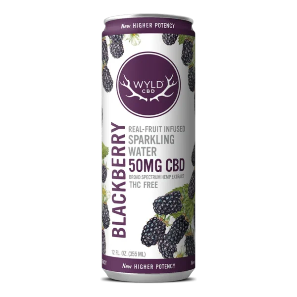 Blackberry CBD Sparkling Water | CBD-Only