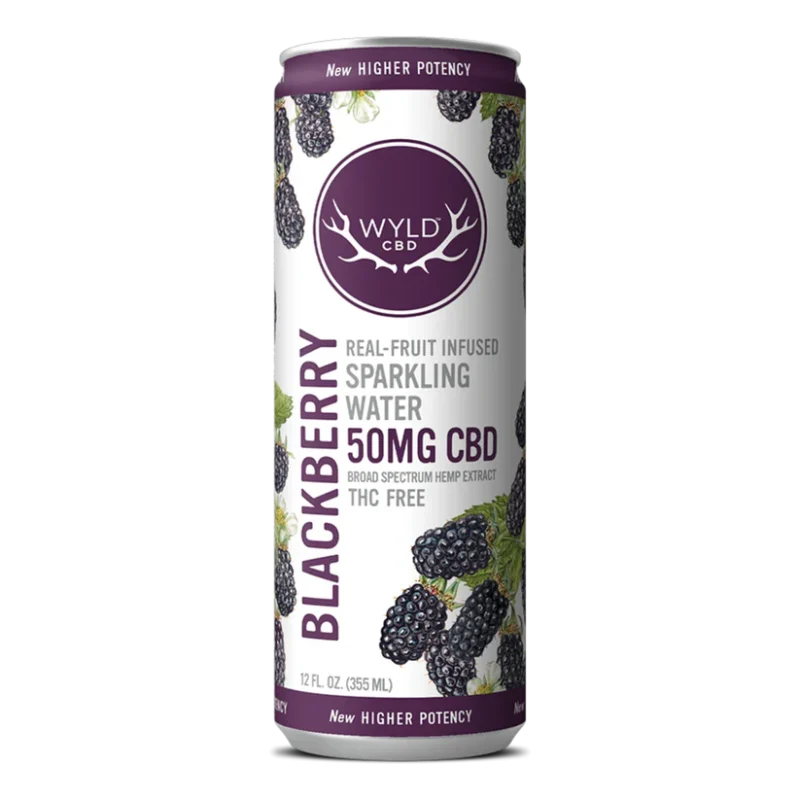 Blackberry CBD Sparkling Water | CBD-Only