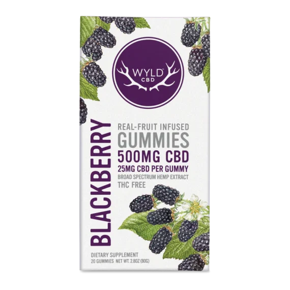 Blackberry CBD Gummies | CBD-Only