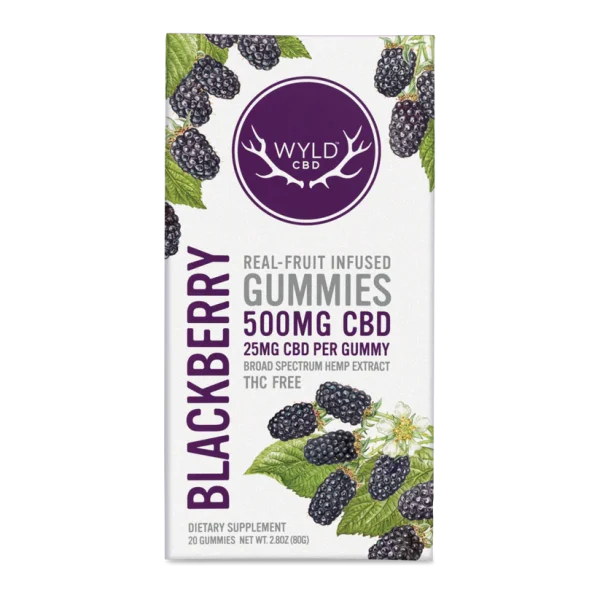 Blackberry CBD Gummies | CBD-Only