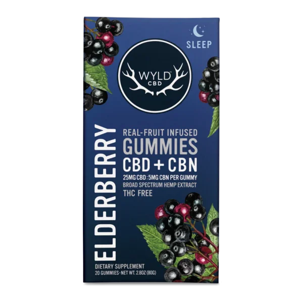 Elderberry CBD:CBN Gummies | CBD-Only