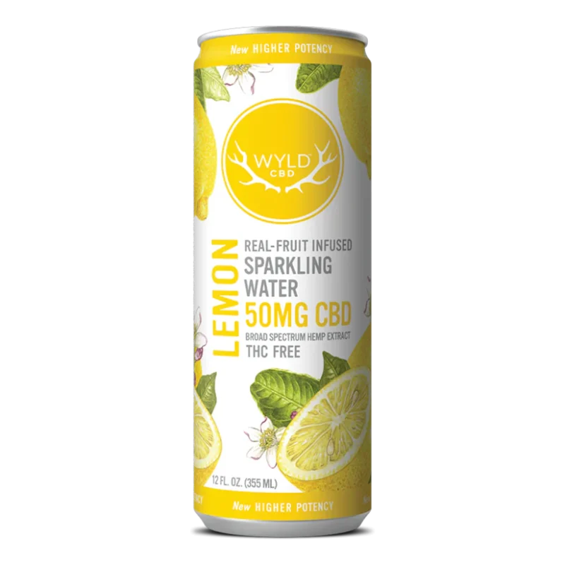 Lemon CBD Sparkling Water | CBD-Only